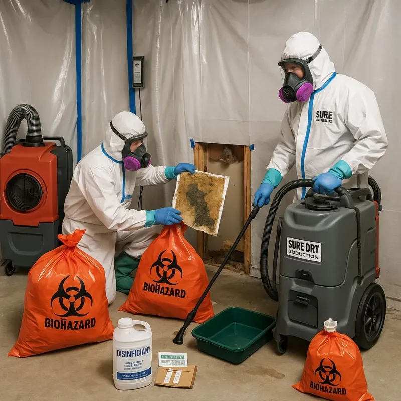 Contaminated Water Handling Protocols process in South Shore, KY